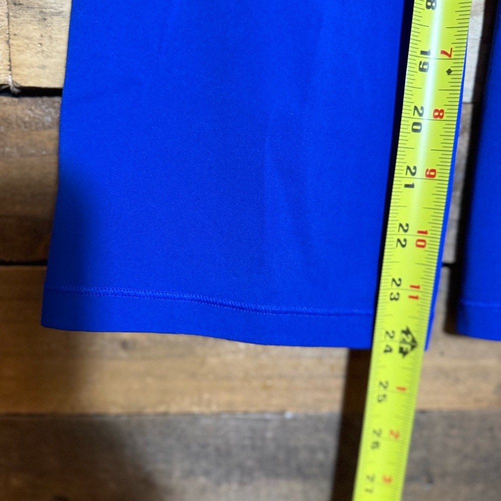 Athleta Girl High Rise Flare Pant Blue size Medium 8/10 - Picture 7 of 7